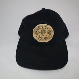 Guinness Extra Stout - Dublin Adjustable Black Baseball Fitted Cap (Cond: Great)